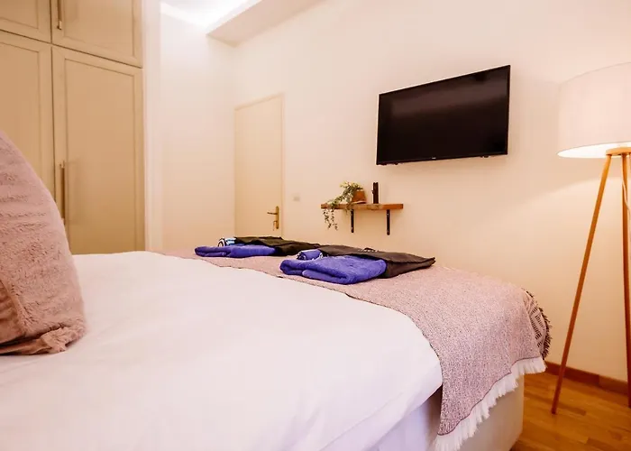 公寓 Deviazi 4 - Charming For 2 In The Heart Of The City-5 Minutes From The