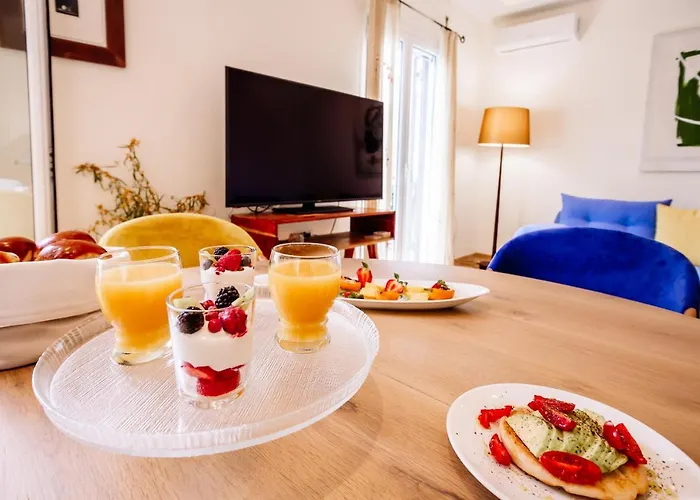 Deviazi 4 - Charming For 2 In The Heart Of The City-5 Minutes From The 扎金索斯镇